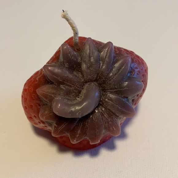 Strawberry Candle Paul Hoge Candleworks AS IS - Picture 4 of 6